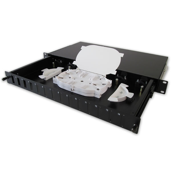 Axil 14 Port LC Fiber Patch Panel (1U)