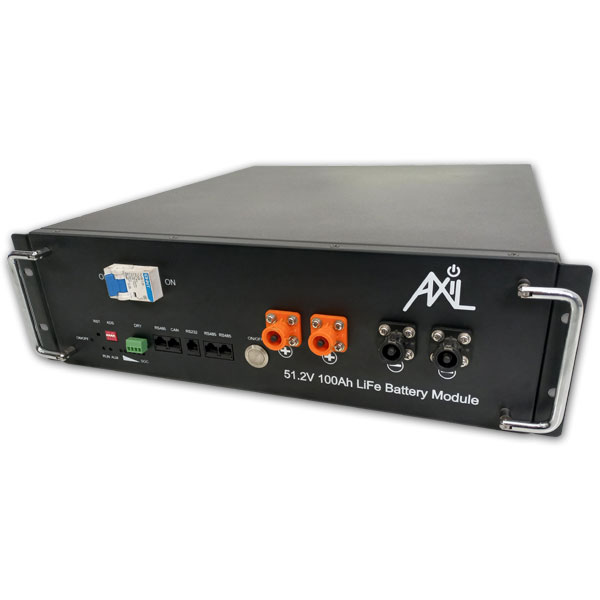 Axil 5.12kWh Lithium Battery Rack-mounted