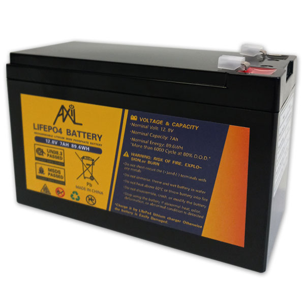 Axil 7Ah 12.8V LFP Battery