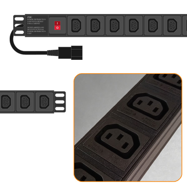 Axil 9-Way C13 PDU