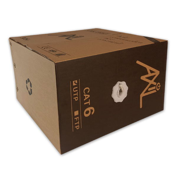 Axil CAT6 Grey UTP Boxed Cable