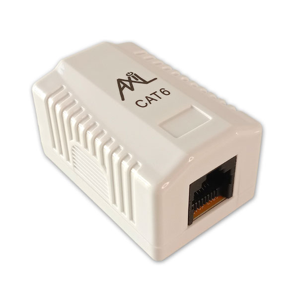 Axil CAT6 Wall Box with Single Port